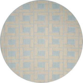 KAS Libby Langdon Soho 5021 Spa/Pumice Brick By Area Rug Corner Image