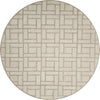 KAS Libby Langdon Soho 5023 Tan/Ivory Brick By Area Rug Corner Image