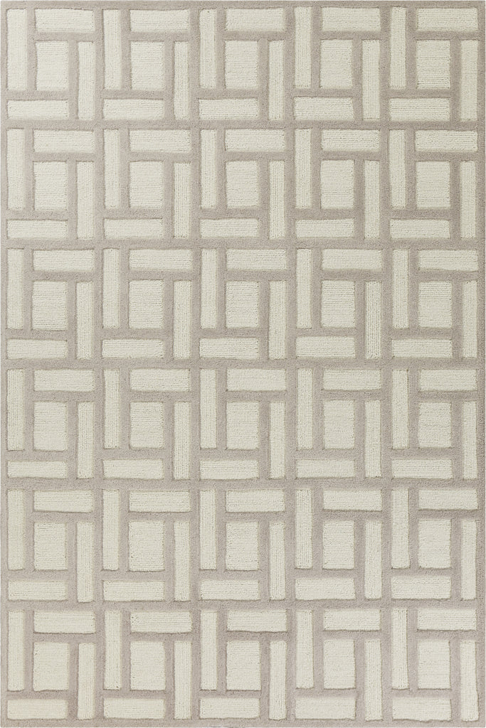 KAS Libby Langdon Soho 5023 Tan/Ivory Brick By Area Rug main image