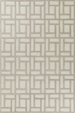 KAS Libby Langdon Soho 5023 Tan/Ivory Brick By Area Rug main image