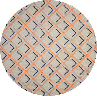 KAS Libby Langdon Soho 5026 Tangerine/Indigo Cooper Square Area Rug Runner Image