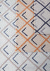 KAS Libby Langdon Soho 5026 Tangerine/Indigo Cooper Square Area Rug Lifestyle Image