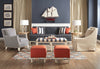 KAS Libby Langdon Soho 5026 Tangerine/Indigo Cooper Square Area Rug Lifestyle Image Feature