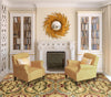 KAS Lifestyles 5466 Gold Firenze Area Rug Lifestyle Image Feature
