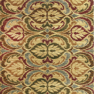 KAS Lifestyles 5466 Gold Firenze Area Rug Lifestyle Image