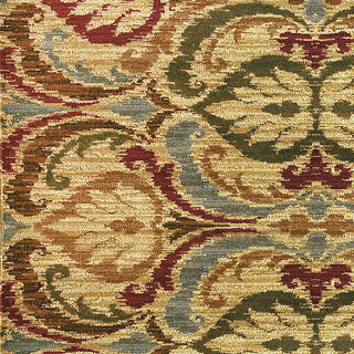 KAS Lifestyles 5466 Gold Firenze Area Rug Lifestyle Image