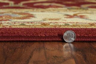 KAS Lifestyles 5468 Red/Ivory Agra Area Rug Lifestyle Image