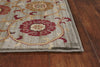 KAS Lifestyles 5481 Slate Whimsy Area Rug Corner Image