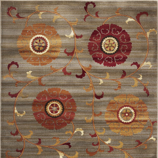 KAS Lifestyles 5481 Slate Whimsy Area Rug Lifestyle Image