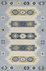 KAS Lisbon 2900 Ivory/Blue Laguna Area Rug main image