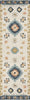 KAS Lisbon 2905 Ivory Sedona Area Rug Corner Image