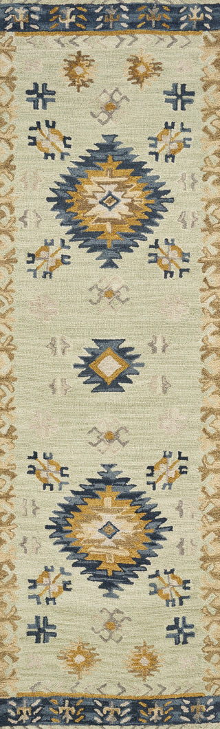 KAS Lisbon 2906 Mint Sedona Area Rug Corner Image