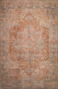 KAS London 4801 Rust Blue Serena Area Rug main image