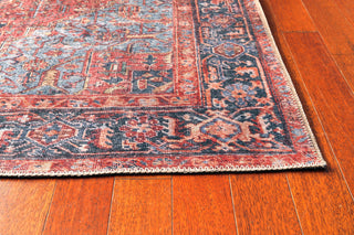 KAS London 4805 Red Anna Area Rug Round Image