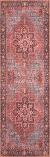 KAS London 4805 Red Anna Area Rug Lifestyle Image Feature