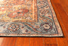 KAS London 4806 Rust Valencia Area Rug Round Image