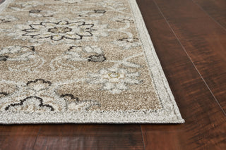 KAS Lucia 2752 Beige/Grey Verona Area Rug Corner Image