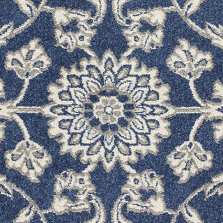 KAS Lucia 2753 Denim Verona Area Rug Corner Image