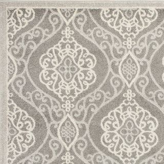 KAS Lucia 2759 Silver Mosaic Area Rug Runner Image