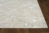 KAS Luna 7128 Ivory/Silver Elements Area Rug Lifestyle Image Feature