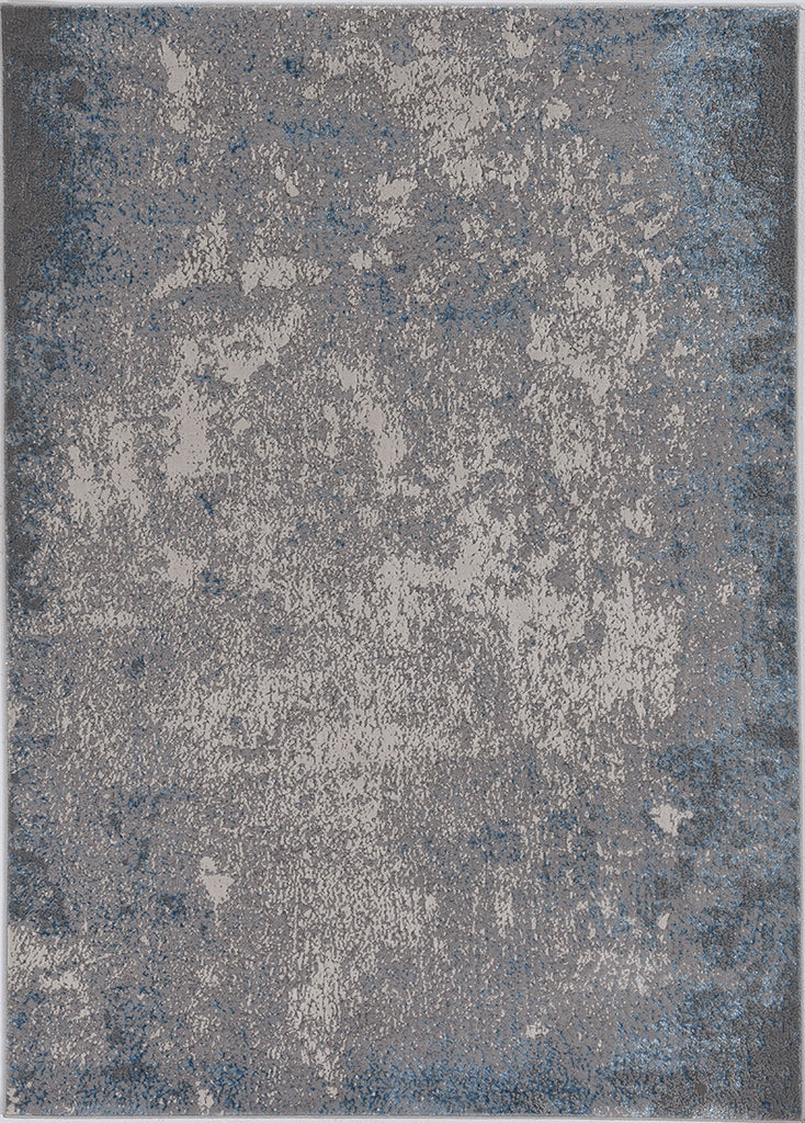 KAS Luna 7131 Silver/Blue Natural Area Rug