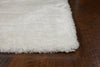 KAS Luxe 1903 Winter White Area Rug Round Image Feature