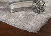 KAS Luxe 1904 Grey Area Rug Corner Image Feature