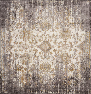 KAS Manor 6316 Ivory/Taupe Empire Area Rug Corner Image