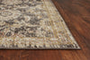 KAS Manor 6352 Taupe Chester Area Rug Round Image