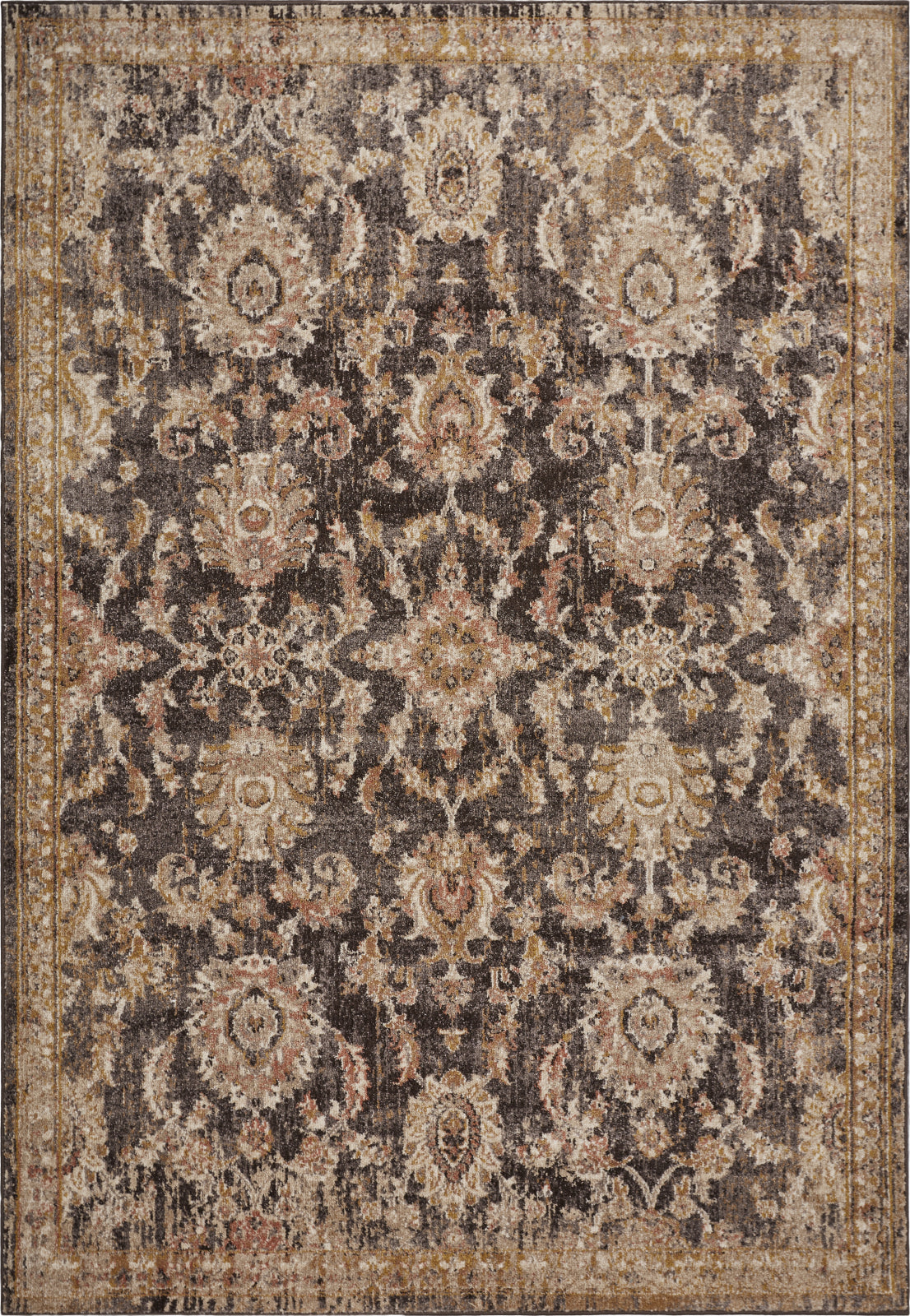 KAS Manor 6352 Taupe Chester Area Rug main image