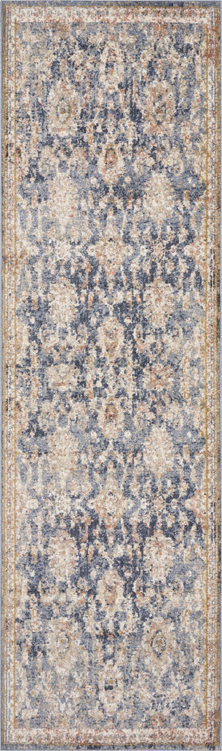 KAS Manor 6353 Demin Chester Area Rug Runner Image