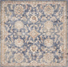 KAS Manor 6353 Demin Chester Area Rug Corner Image