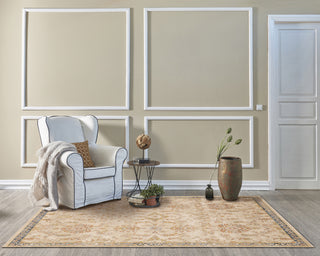 KAS Manor 6354 Ivory Morrison Area Rug Lifestyle Image Feature