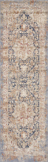 KAS Manor 6356 Blue Jerome Area Rug Runner Image