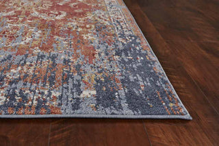 KAS Manor 6357 Spice/Blue Expressions Area Rug Main Image