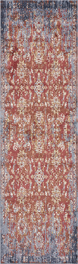 KAS Manor 6357 Spice/Blue Expressions Area Rug Main Image