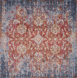 KAS Manor 6357 Spice/Blue Expressions Area Rug Main Image