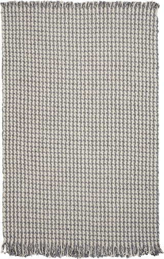 KAS Maui 1342 Ivory/Grey Houndstooth Area Rug main image