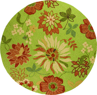 KAS Meridian 2511 Pistachio Bella Area Rug Round Image