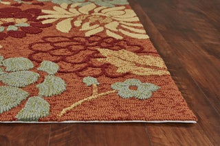 KAS Meridian 2512 Saffron Silhouette Area Rug Runner Image