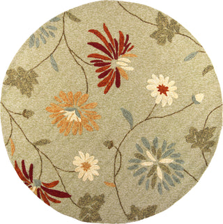 KAS Meridian 2517 Sage Sofia Area Rug Round Image