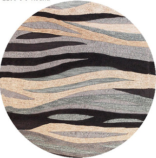 KAS Milan 2106 Grey Breeze Area Rug Round Image