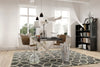 KAS Mission 4454 Grey Illusions Area Rug Runner Image Feature