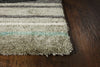 KAS Mission 4459 Silver Sage Horizon Area Rug Round Image Feature