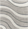 KAS Monterrey 6911 Grey Waves Area Rug Runner Image