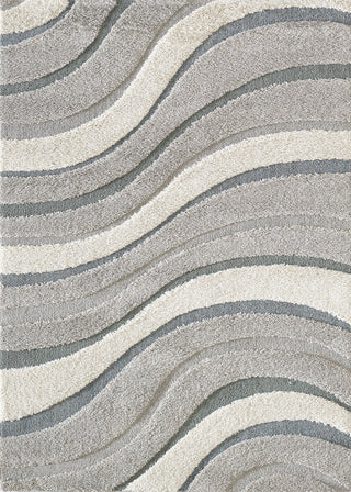 KAS Monterrey 6911 Grey Waves Area Rug main image