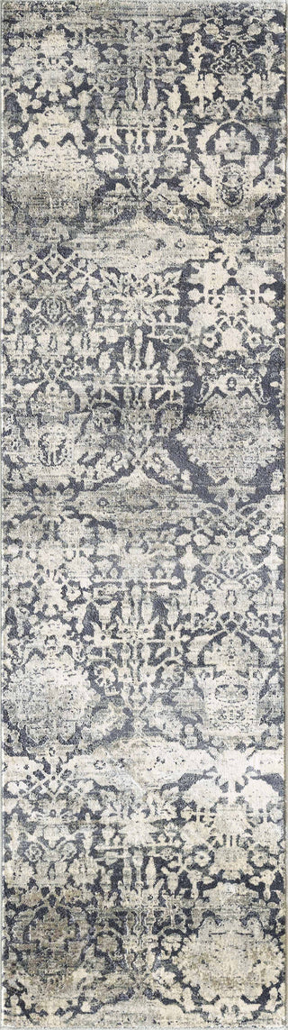 KAS Montreal 4756 Grey Heidi Area Rug Corner Image