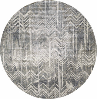 KAS Montreal 4758 Grey Chevron Area Rug Runner Image