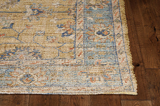 KAS Morris 2231 Gold/Lt Blue Karissa Area Rug