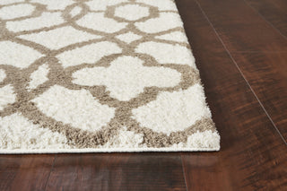 KAS Oasis 1652 Ivory/Beige Ironwork Area Rug Runner Image